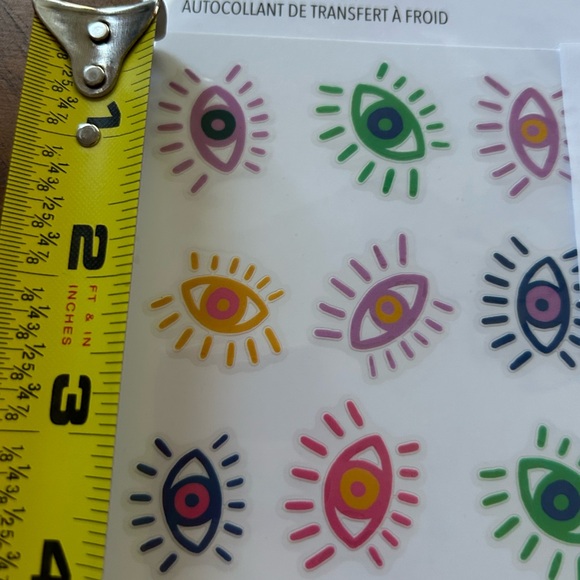 Cold Transfer Evil Eye Stickers for your tumblers 
NEW - Picture 4 of 7